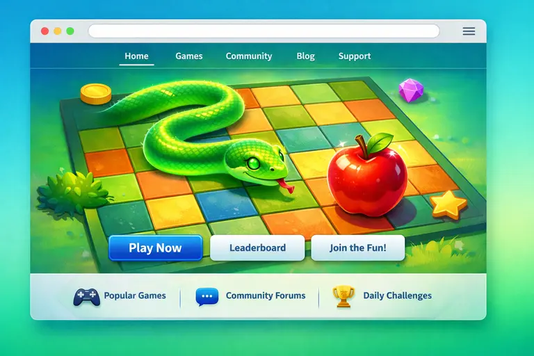 Play Snake Game Online Free on SZ Games